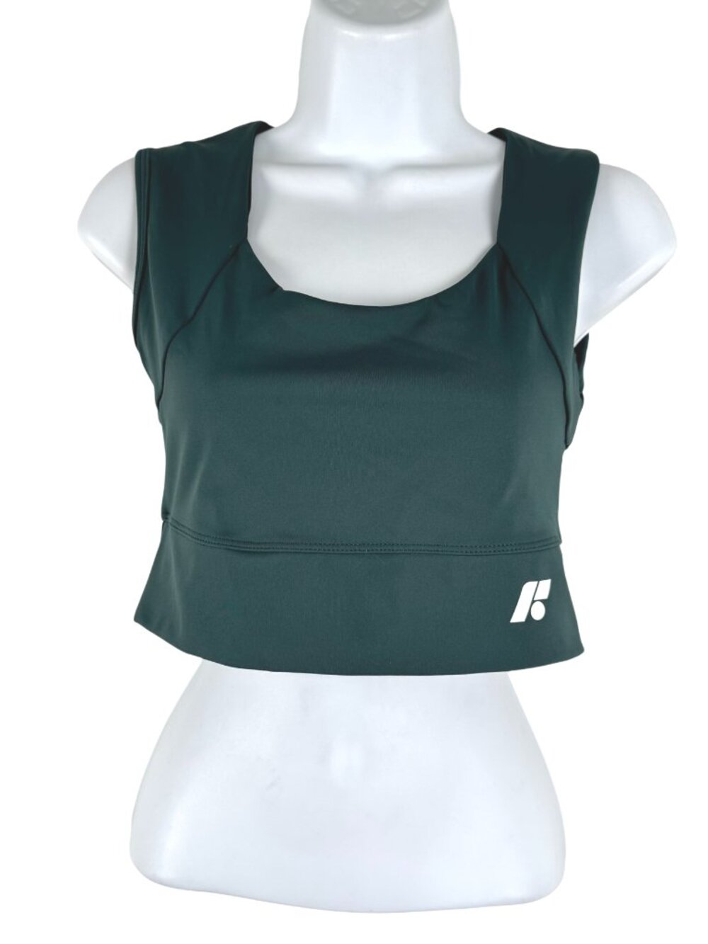 Forme Power Bra Posture Correcting Sports Bra Large Green Mesh Back TP-4086